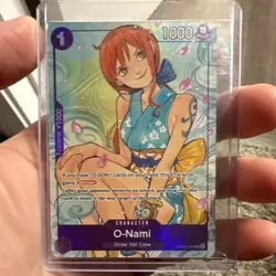 Bandai One Piece Card Game O-Nami Character Special Foil OP06-062 EN - Image 1
