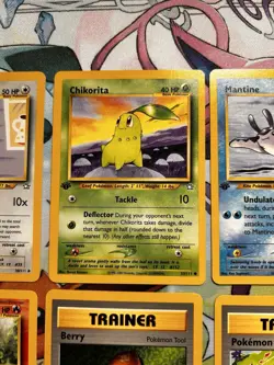 First Edition Neo Genesis Lot Of 8 Cards Near Mint - Image 3