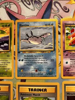 First Edition Neo Genesis Lot Of 8 Cards Near Mint - Image 4
