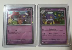 Drifloon 005 Drifblim 006 Black Star Promo 2025 Mega Evolution Pokemon Card-set - Image 1