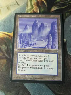 MtG x1 Karplusan Forest Ice Age Magic The Gathering - Image 2