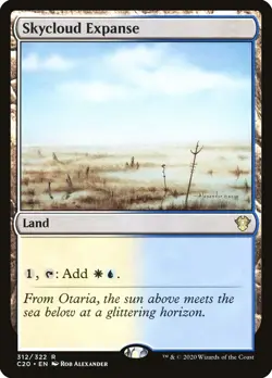 Skycloud Expanse #312 (NM) - MTG - Commander 2020 CMDR Magic: The Gathering - Image 1