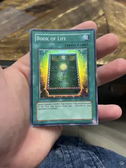 Book of Life - DB2-EN230 - Super Rare - Unlimited Edition LP YuGiOh! Dark Begin - Image 1