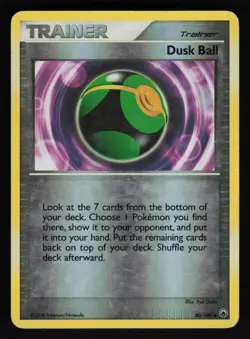 Dusk Ball 80/100 Uncommon Majestic Dawn Pokemon Reverse Holo MP - Image 1