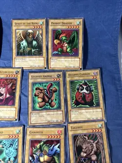 Yugioh Tournament Pack 2 TP2 Complete 15-Card Common Set- Parrot Dragon - Image 5
