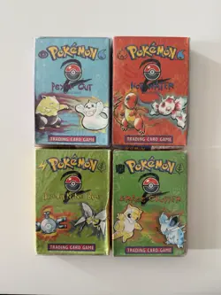 Pokemon Base Set 2 Theme Deck Set New Sealed Wizards of The Coast Damage - Image 1