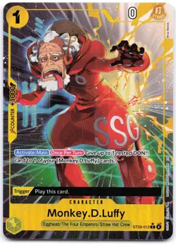 Monkey.D.Luffy (Full Art) ST29-012 Starter Deck 29: Egghead - Image 1