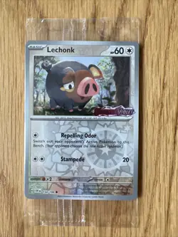 Pokemon TCG 155/198 Scarlet and Violet Lechonk Pokemon Promo Card Sealed - Image 1