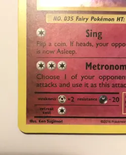 Clefairy 63/108 Holo - Evolutions - Pokemon TCG Card - Pack Fresh - Image 2