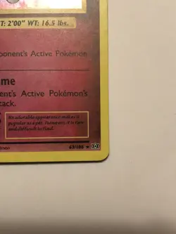 Clefairy 63/108 Holo - Evolutions - Pokemon TCG Card - Pack Fresh - Image 5