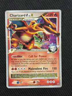 Pokemon TCG Charizard G LV.X DP45 Holo Card-Diamond and Pearl Promo - Image 1