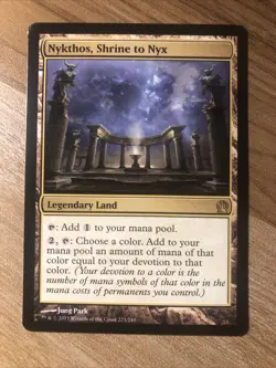 MTG Nykthos, Shrine to Nyx THS Rare Regular EN (LP) - Image 1