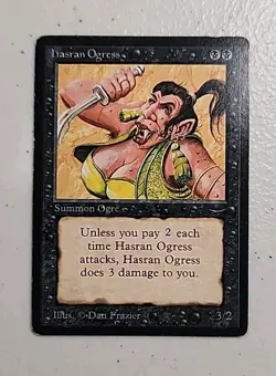 Hasran Ogress Arabian Nights Regular MTG - Image 1