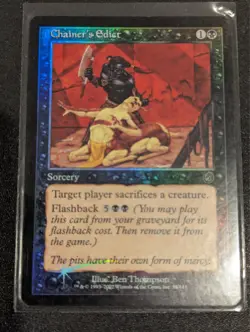 Chainer's Edict - FOIL - Torment - NM - MTG - Magic the Gathering - Black - Image 1