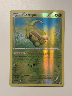 Pokemon TCG Caterpie Reverse Holo 3/83 - Image 1