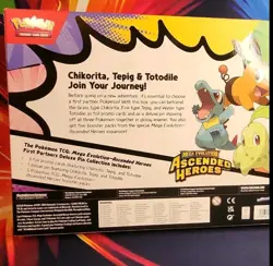 Pokemon TCG Ascended Heroes Deluxe Pin Collection Chikorita/Tepig - Image 2