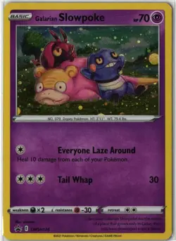 Galarian Slowpoke #SWSH126 Holo Promo Sword & Shield Promo LP Pokemon TCG - Image 1