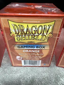 DRAGON SHIELD Orange Deck Protectors Lot Of 3 Hold Over A 100 Cards - Image 3