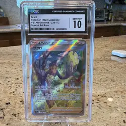 Pokemon Grant 238/172 S12a VSTAR Universe Japanese 2022 SAR Holo CGC 10 - Image 1