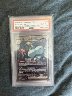 Pokemon TCG Jellicent EX 168/086 - White Flare - PSA 10 Gem Mint - Image 1