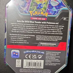 Pokemon Azure Legends Tin Dialga ex Promo Booster Packs sealed - Image 3