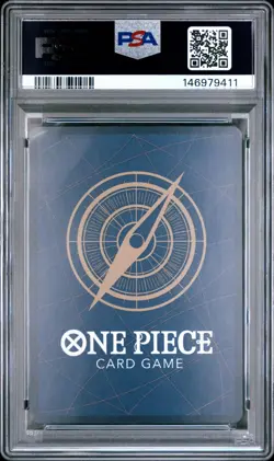 2025 ONE PIECE OP05 119 MONKEY D LUFFY ENGLISH 2ND ANNIVERSARY SET PROMO PSA 10 - Image 2