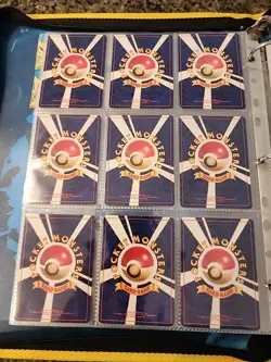 Japanese WoTC Pokemon Card Vintage Collection Binder Lot Holo Rare Base Neo Gym - Image 5