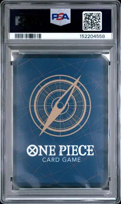 2024 ONE PIECE #006 TREASURE BOOSTER SET PROMO MONKEY D LUFFY PSA 10 GEM MINT - Image 2