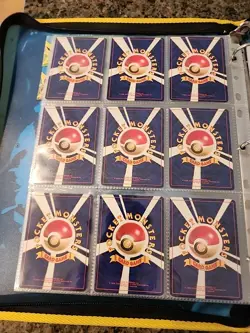 Japanese WoTC Pokemon Card Vintage Collection Binder Lot Holo Rare Base Neo Etc - Image 5