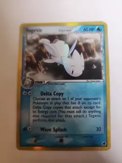 Pokemon TCG Togetic Delta Holo-Rare Card 11/101 EX Dragon Frontiers - Image 1