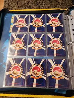 Japanese WoTC Pokemon Card Vintage Collection Binder Lot Holo Rare Base Neo Gym - Image 4