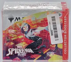NEW Magic: The Gathering Marvel's Spider-Man Collector Booster Box Of 12 Packs - Image 1