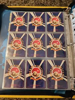 Japanese WoTC Pokemon Card Vintage Collection Binder Lot Holo Rare Neo Lugia - Image 5