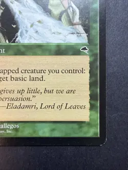 Earthcraft - Tempest - Magic The Gathering Vintage 1997 - Image 4