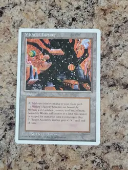 Magic the Gathering Mishra's Factory 4th Edition MTG CCG NM - Image 1