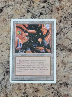 Magic the Gathering Mishra's Factory 4th Edition MTG CCG NM - Image 2