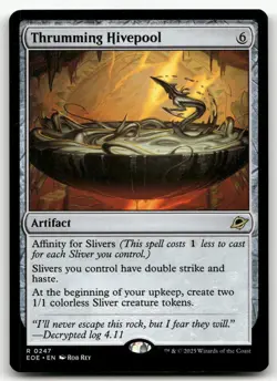 Thrumming Hivepool #247 (NM) Edge of Eternities EOE Magic MTG - Image 1