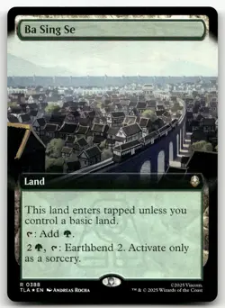 Ba Sing Se (Extended Art) #388 (Foil) NM Avatar: The Last Airbender Magic MTG - Image 1