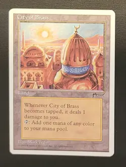 City of Brass Chronicles MTG MP Magic The Gathering - Image 1