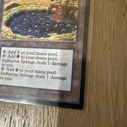 Sulfurous Springs x1 MTG Ice Age 1x Magic Excellent Light Play NM - Image 3