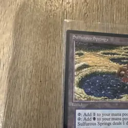 Sulfurous Springs x1 MTG Ice Age 1x Magic Excellent Light Play NM - Image 5
