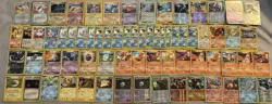 Pokemon Vintage Card Lot X136 Reverse & Reg Holos, Unc. , Coms 2000-2010 Nm - Image 1