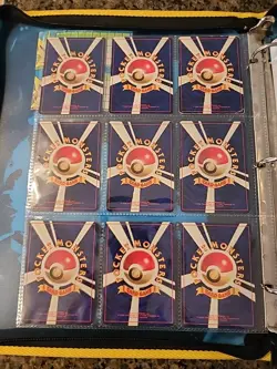 Japanese WoTC Pokemon Card Vintage Collection Binder Lot Holo Rare Base Neo Gym - Image 2