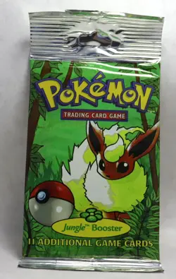 Pokemon Jungle Unlimited Booster Pack 1999 Flareon - Image 2