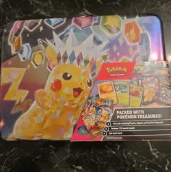 Pokemon TCG: Fall 2024 Collector Chest (Surging Sparks Theme) Pikachu Lunch Box - Image 1