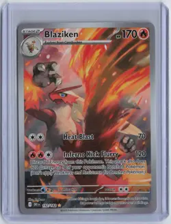 Blaziken Illustration Rare SV10: Destined Rivals 192/182 NM - Image 1