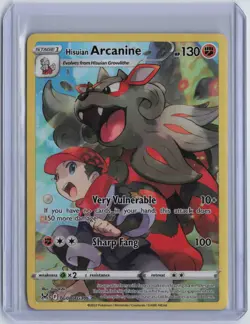 Hisuian Arcanine Ultra Rare SWSH11: Lost Origin Trainer Gallery TG08/TG30 - Image 1