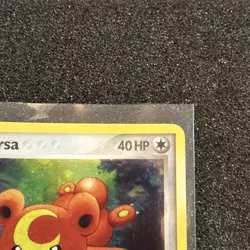 Nintendo Pokemon TCG Teddiursa 77/115 EX Unseen Forces Stamped Holo 40 HP - Image 3