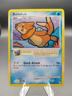 2007 Pokemon Mysterious Treasures Buizel #75 Extremely LP - Image 1