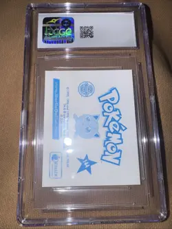 2000 MERLIN POKEMON 2 #144 Squirtle Mini Cracked Ice CGC 8 - Image 2